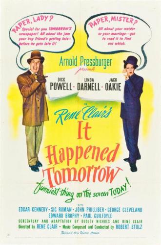 It Happened Tomorrow (movie 1944)