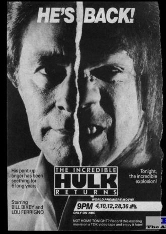 The Incredible Hulk Returns (movie 1988)