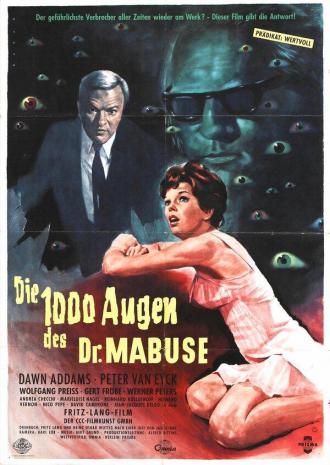 The 1,000 Eyes of Dr. Mabuse (movie 1960)