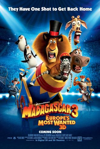 Madagascar 3: Europe's Most Wanted (movie 2012)