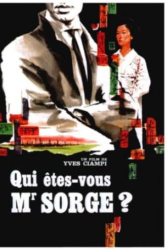 Who Are You, Mr. Sorge? (movie 1961)