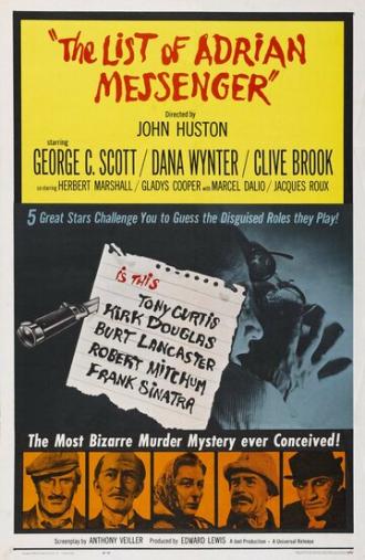 The List of Adrian Messenger (movie 1963)