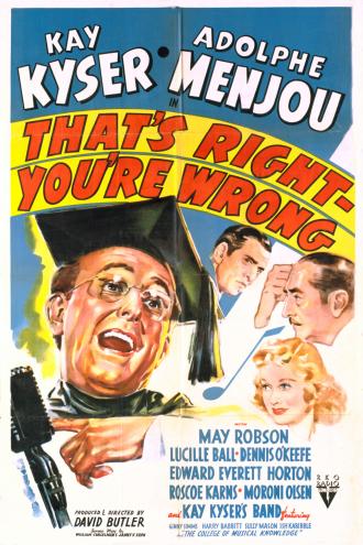 That's Right - You're Wrong (movie 1939)