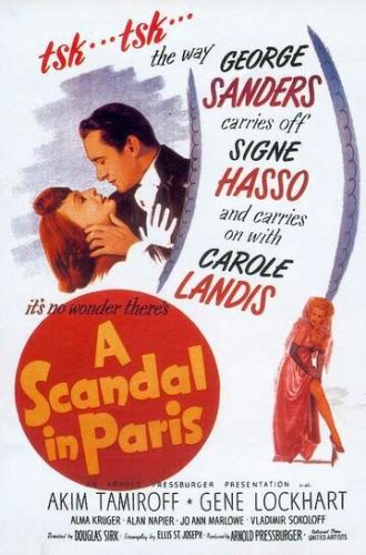 A Scandal in Paris (movie 1946)