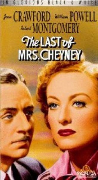 The Last of Mrs. Cheyney (movie 1937)