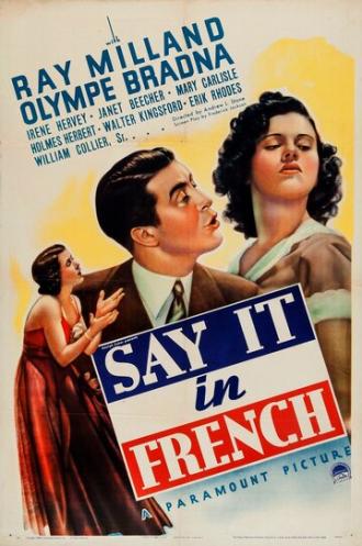 Say It in French (movie 1938)