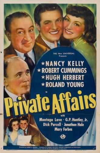 Private Affairs (movie 1940)