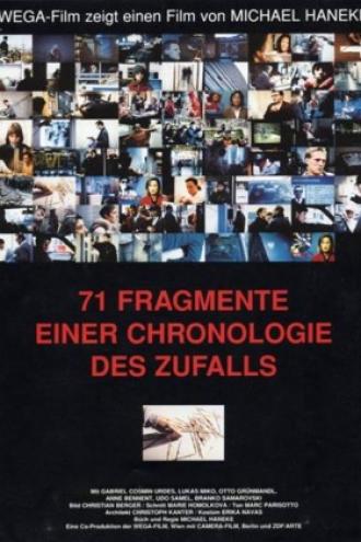 71 Fragments of a Chronology of Chance (movie 1994)